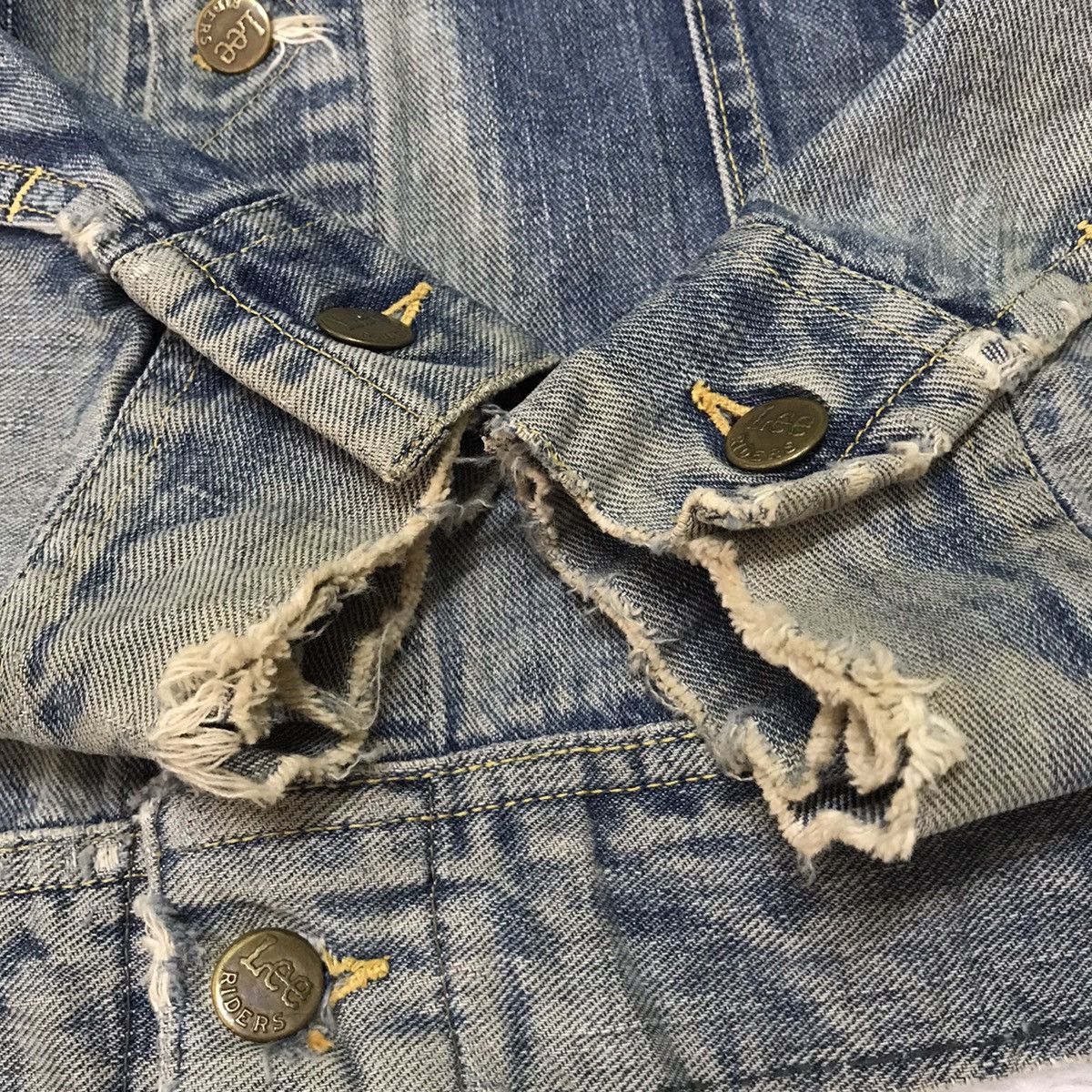 Lee Vintage 70s Lee Sanforized Trucker Denim Jacket Size US M / EU 48-50 / 2 - 10 Thumbnail
