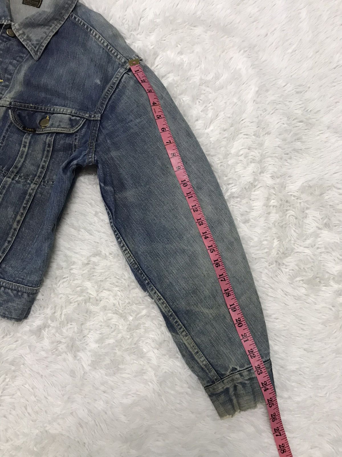 Lee Vintage 70s Lee Sanforized Trucker Denim Jacket Size US M / EU 48-50 / 2 - 25 Thumbnail