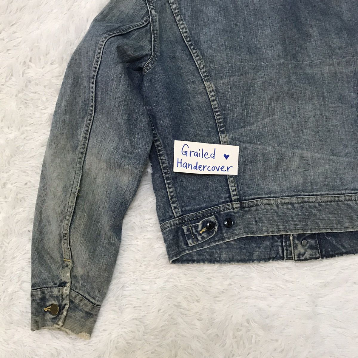 Lee Vintage 70s Lee Sanforized Trucker Denim Jacket Size US M / EU 48-50 / 2 - 14 Thumbnail