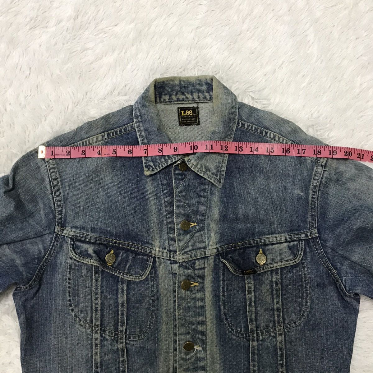 Lee Vintage 70s Lee Sanforized Trucker Denim Jacket Size US M / EU 48-50 / 2 - 24 Thumbnail