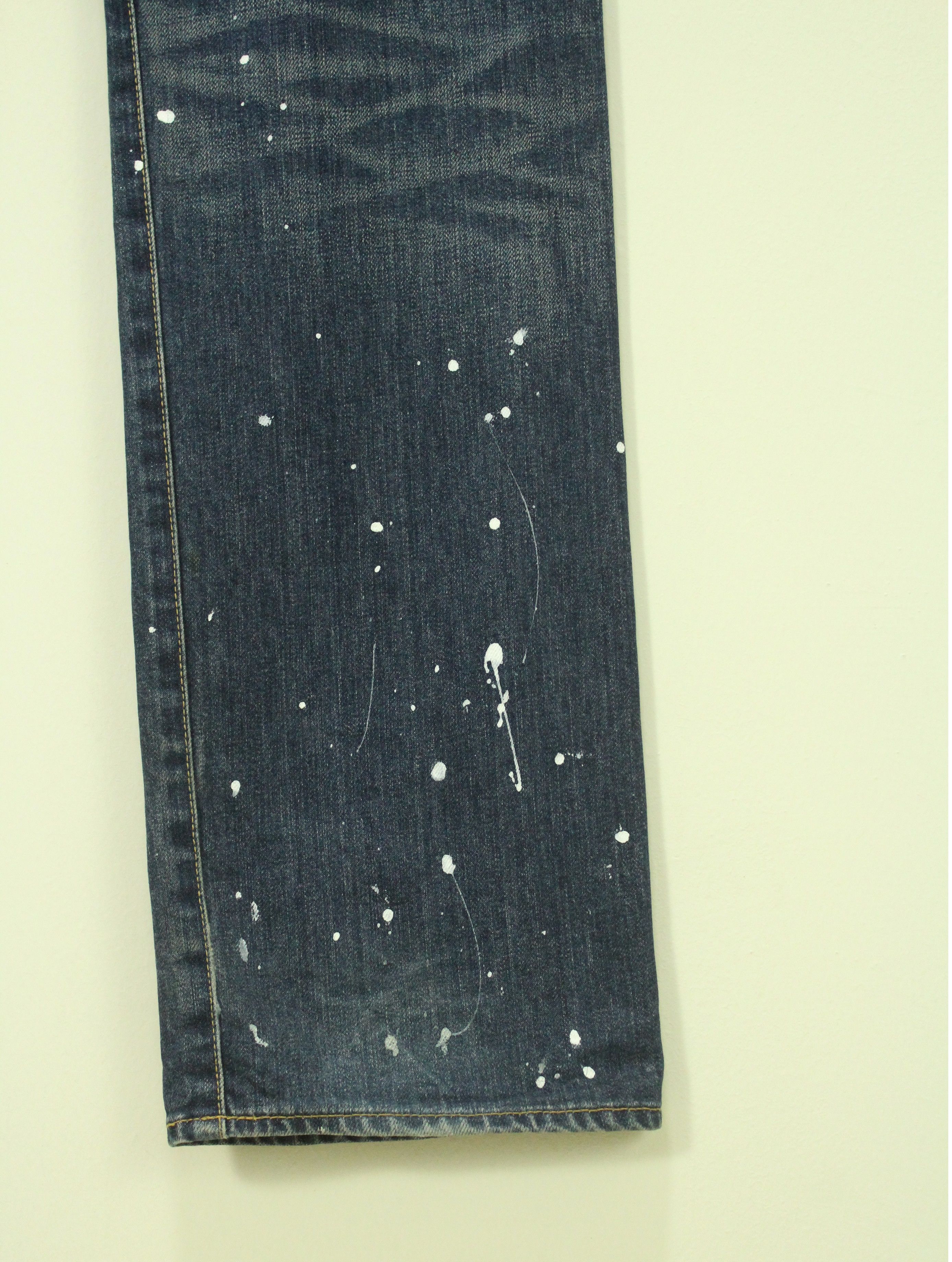 Takeo Kikuchi Distressed Style Paint Splatter TAKEO KIKUCHI Denim Size US 30 / EU 46 - 13 Thumbnail