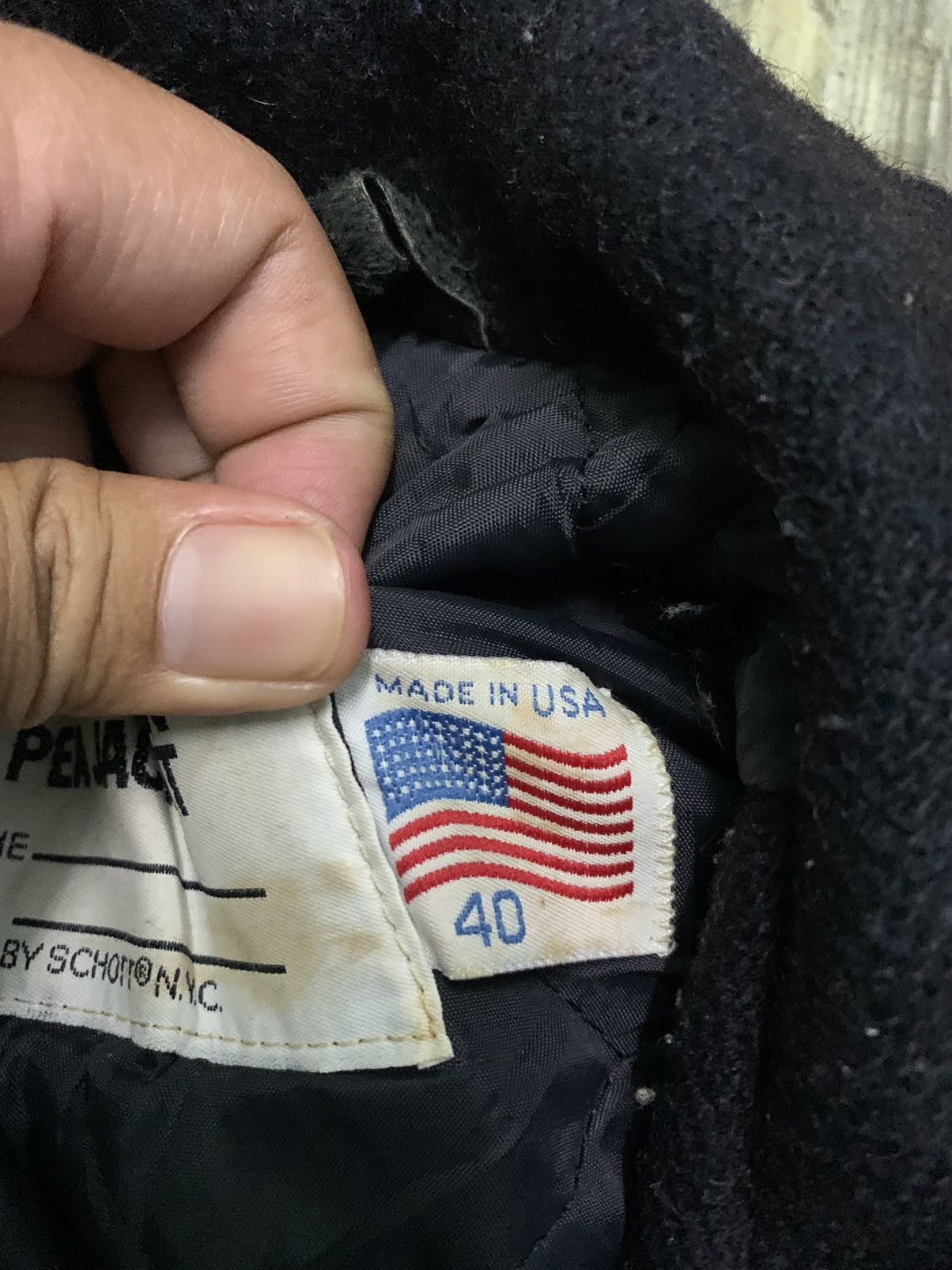 Schott Nice Schott U.S. 740N Pea Jacket Size US M / EU 48-50 / 2 - 7 Thumbnail