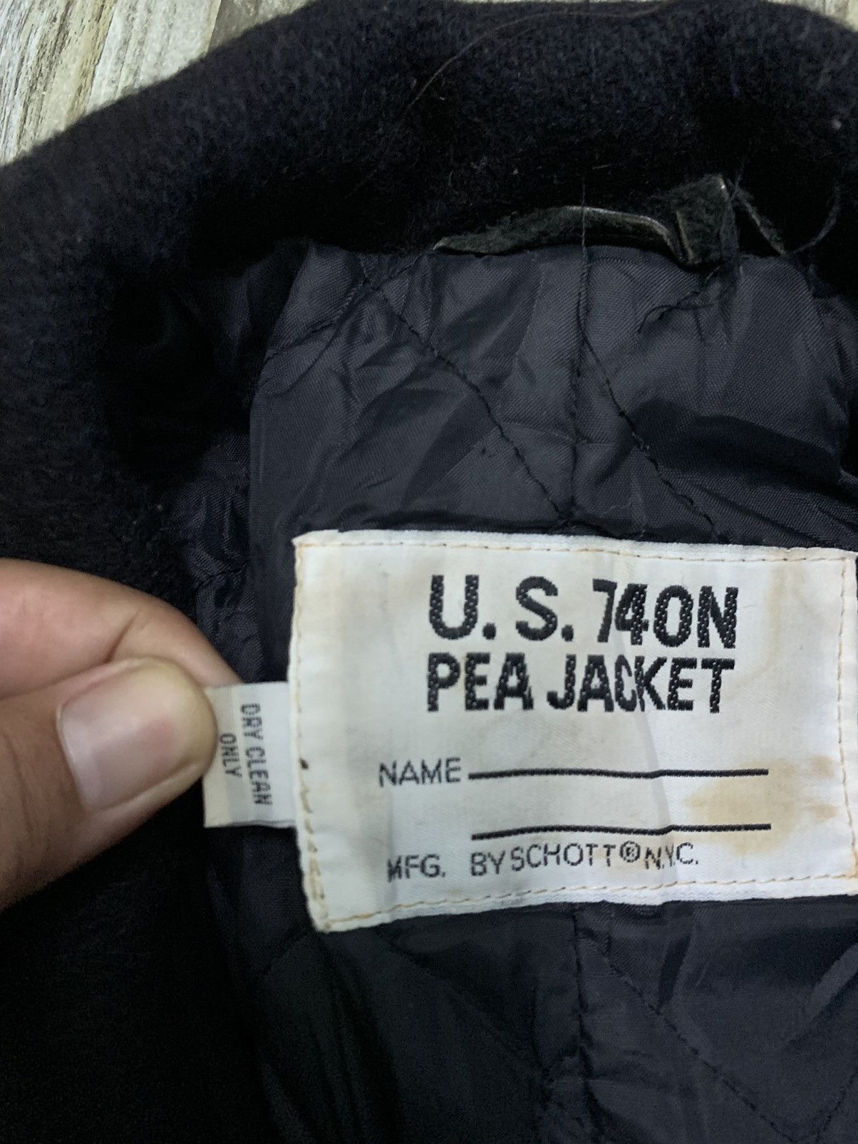Schott Nice Schott U.S. 740N Pea Jacket Size US M / EU 48-50 / 2 - 6 Thumbnail