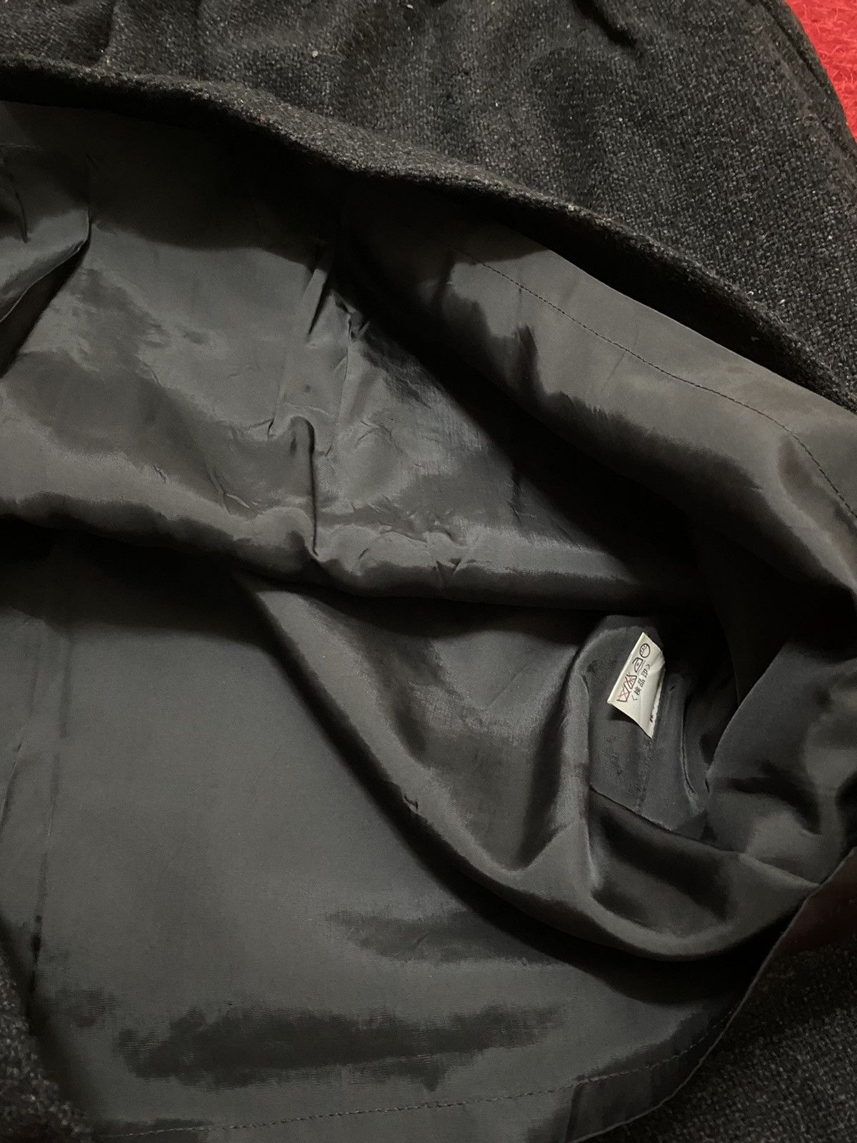 Designer × Y's × Yohji Yamamoto Y’s WOOL SKIRT Size 30" / US 8 / IT 44 - 9 Thumbnail
