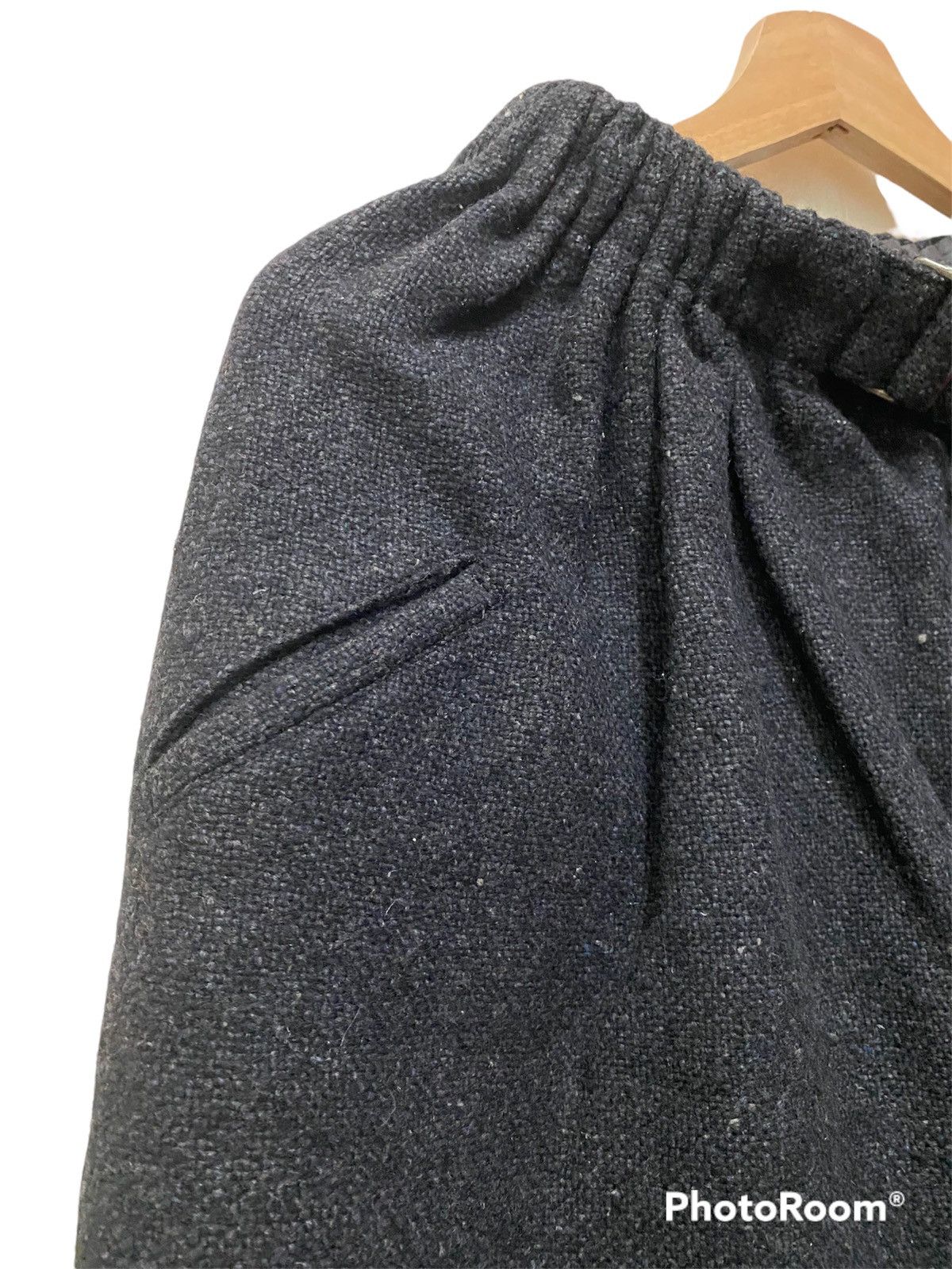 Designer × Y's × Yohji Yamamoto Y’s WOOL SKIRT Size 30" / US 8 / IT 44 - 2 Thumbnail