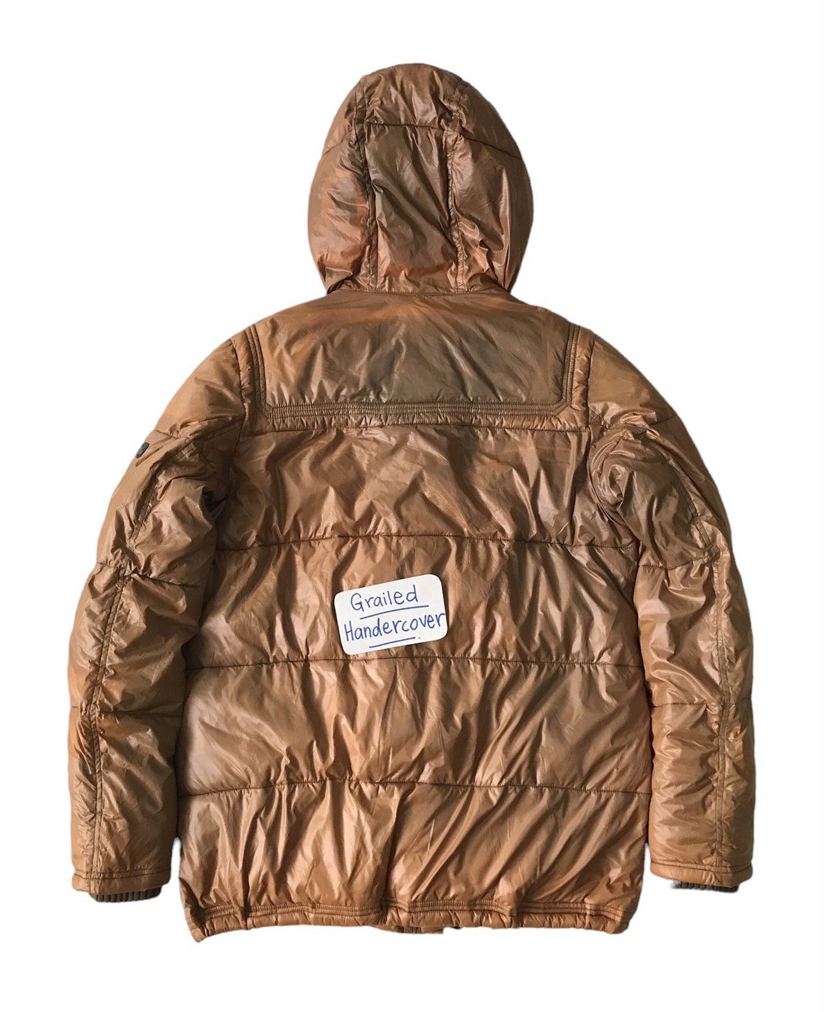 Diesel Vtg Sun Faded Diesel Puffer Duffle Coat Jacket Hooded Size US M / EU 48-50 / 2 - 2 Thumbnail