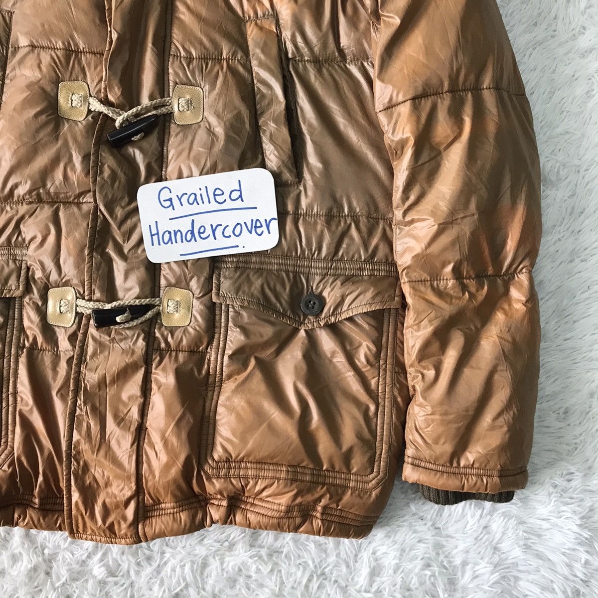 Diesel Vtg Sun Faded Diesel Puffer Duffle Coat Jacket Hooded Size US M / EU 48-50 / 2 - 4 Thumbnail