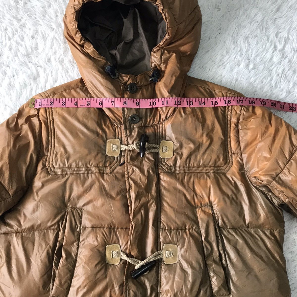 Diesel Vtg Sun Faded Diesel Puffer Duffle Coat Jacket Hooded Size US M / EU 48-50 / 2 - 18 Thumbnail