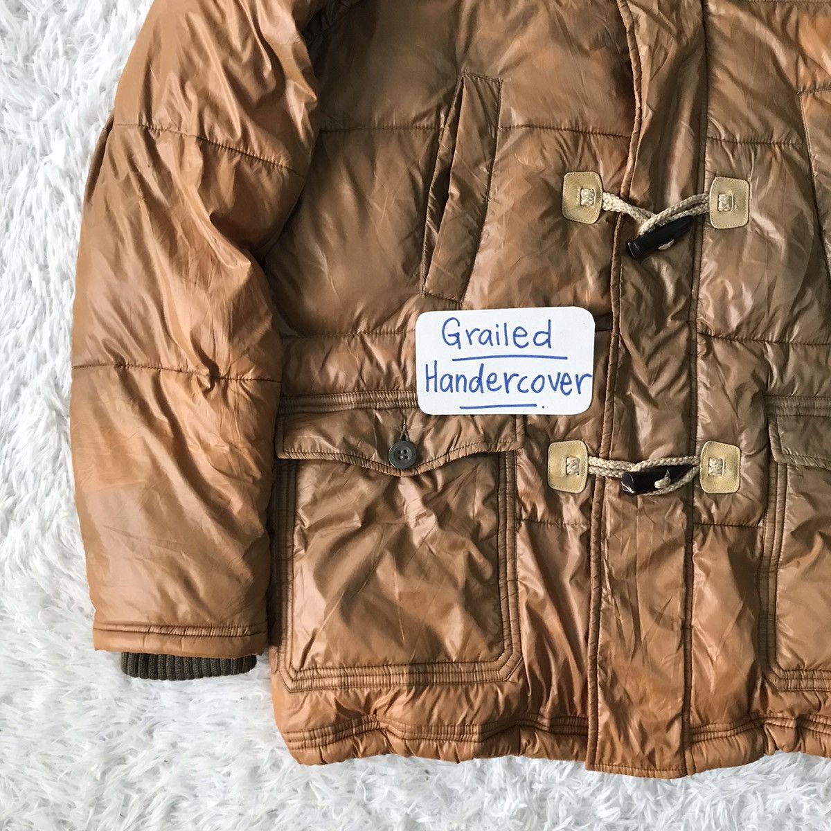 Diesel Vtg Sun Faded Diesel Puffer Duffle Coat Jacket Hooded Size US M / EU 48-50 / 2 - 3 Thumbnail