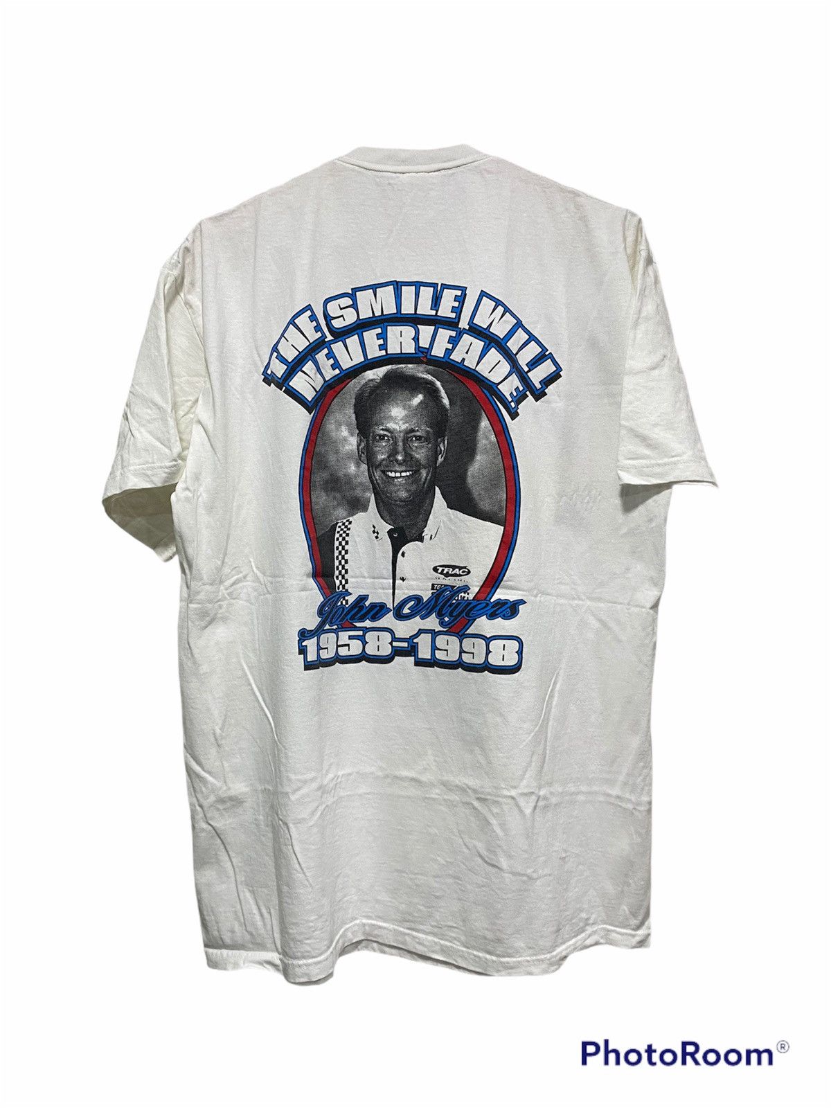 Jerzees × Vintage VINTAGE 98’ MEMORIES OF J.MYERS IN NHRA WINSTON DRAG RACING Size US L / EU 52-54 / 3 - 5 Thumbnail