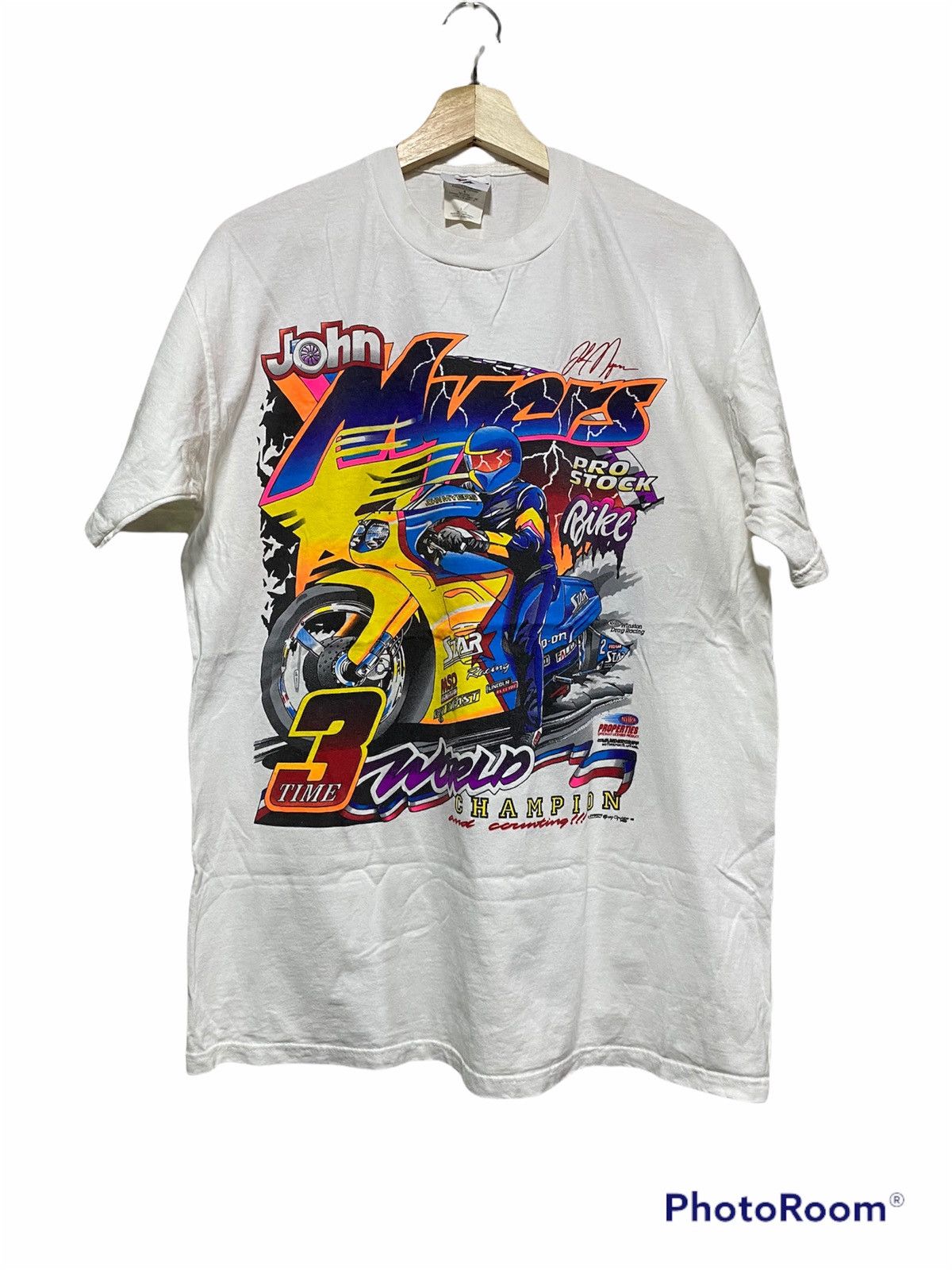 Jerzees × Vintage VINTAGE 98’ MEMORIES OF J.MYERS IN NHRA WINSTON DRAG RACING Size US L / EU 52-54 / 3 - 1 Thumbnail