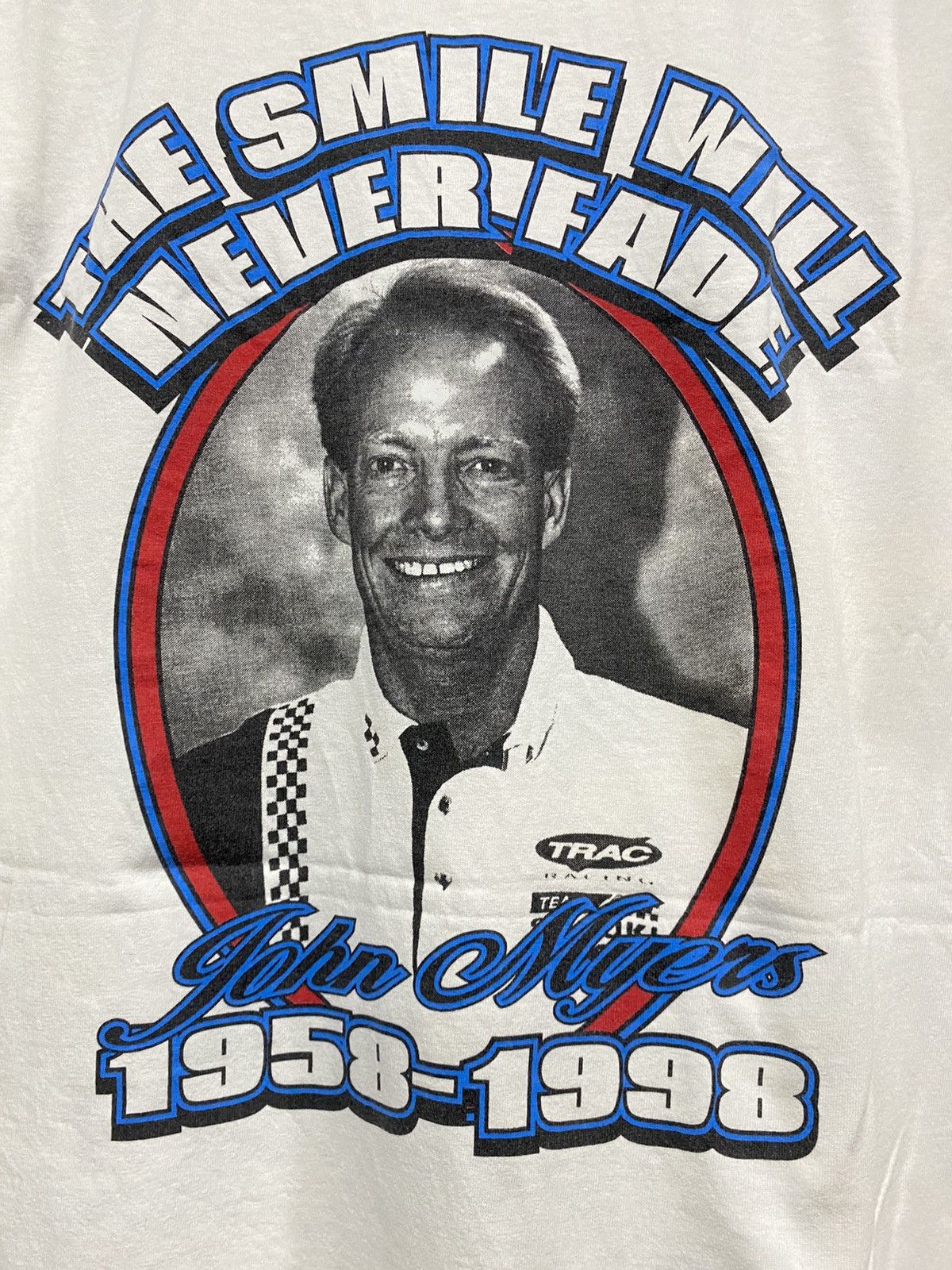 Jerzees × Vintage VINTAGE 98’ MEMORIES OF J.MYERS IN NHRA WINSTON DRAG RACING Size US L / EU 52-54 / 3 - 6 Thumbnail