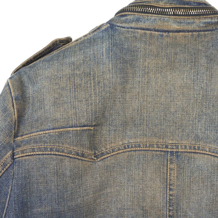 Dior × Hedi Slimane Dior Homme AW05 M65 Denim Jacket Size US S / EU 44-46 / 1 - 2 Thumbnail