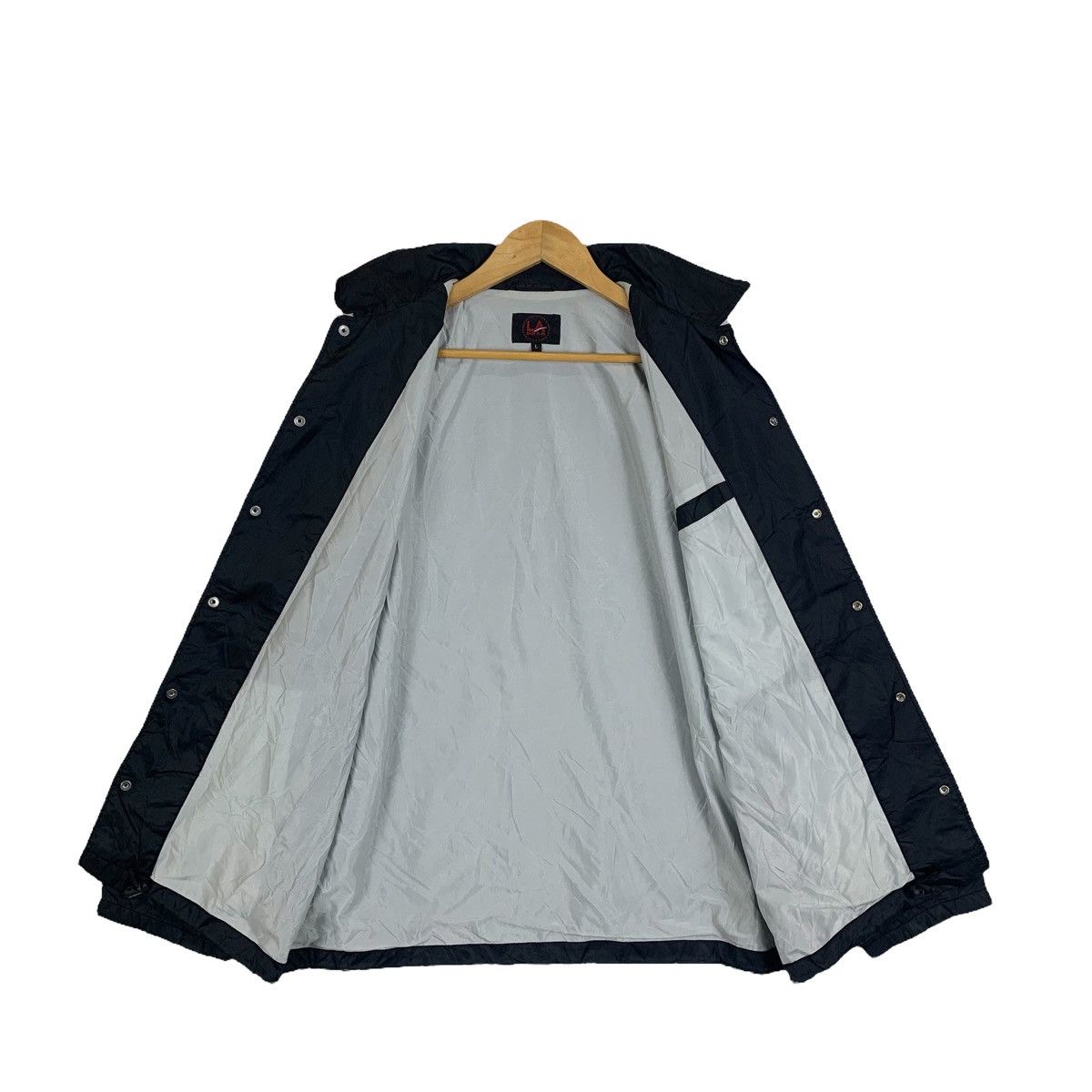 La Gear × Vintage Vintage LA GEAR Fully Button Windbreaker Coach Jacket Size US L / EU 52-54 / 3 - 3 Thumbnail