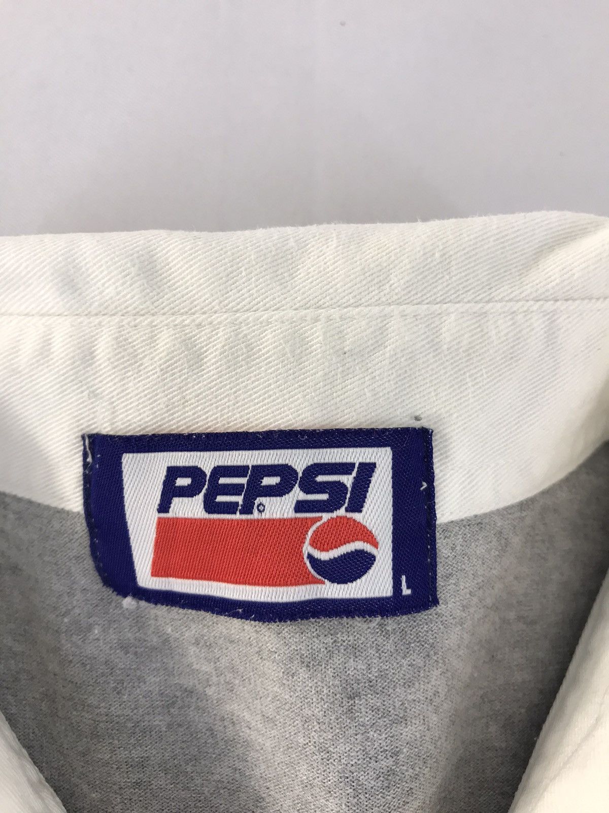 Pepsi × Vintage Vintage Pepsi Simple Logo Polo Shirt Style Size US M / EU 48-50 / 2 - 5 Thumbnail