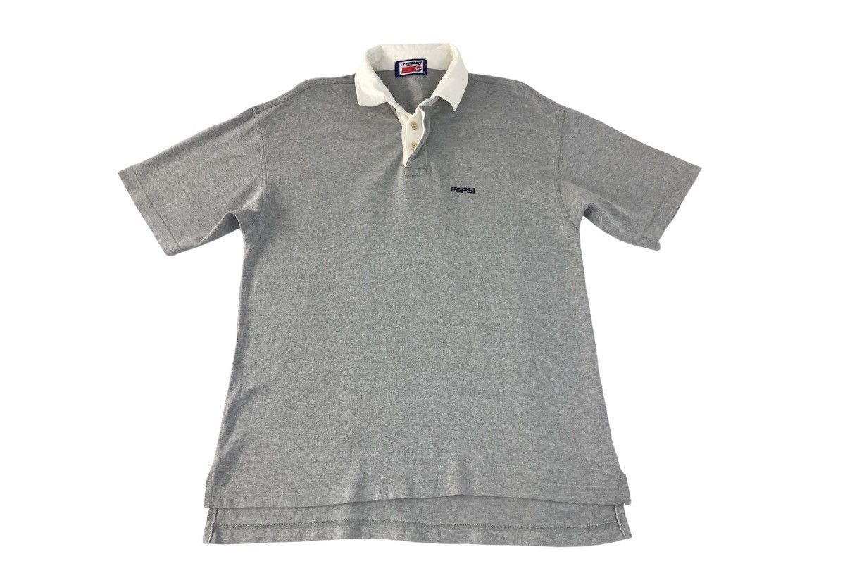 Pepsi × Vintage Vintage Pepsi Simple Logo Polo Shirt Style Size US M / EU 48-50 / 2 - 1 Thumbnail