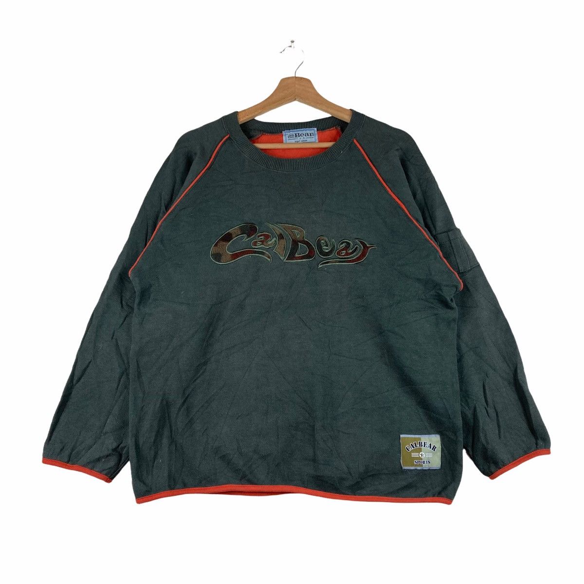Vintage Vintage SWEATSHIRT CAL BEAR pullover jumper Size US M / EU 48-50 / 2 - 1 Thumbnail