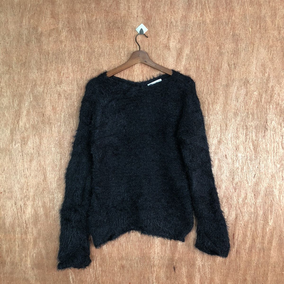 Homespun Knitwear DL Hypen World Gallery Shag Shaggy Fur Mohair Knitwear #6628 Size US M / EU 48-50 / 2 - 1 Thumbnail