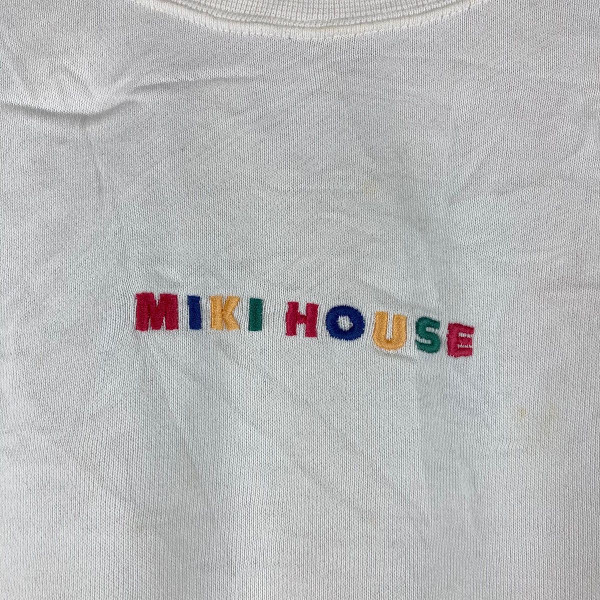 Other Vintage SWEATSHIRT MIKI HOUSE pullover jumper Size US M / EU 48-50 / 2 - 3 Thumbnail