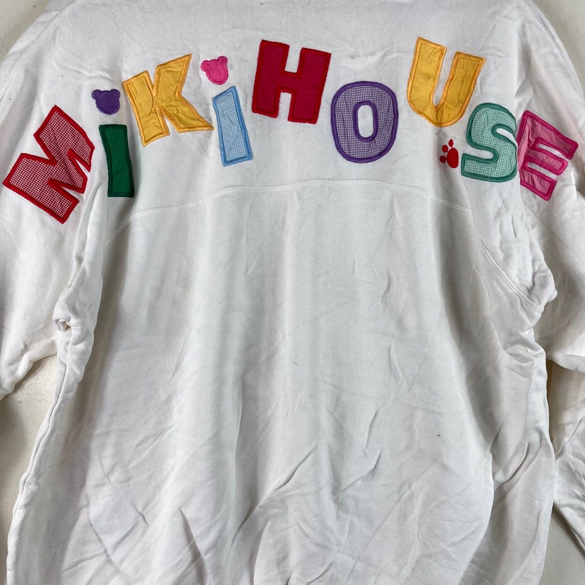 Other Vintage SWEATSHIRT MIKI HOUSE pullover jumper Size US M / EU 48-50 / 2 - 5 Thumbnail