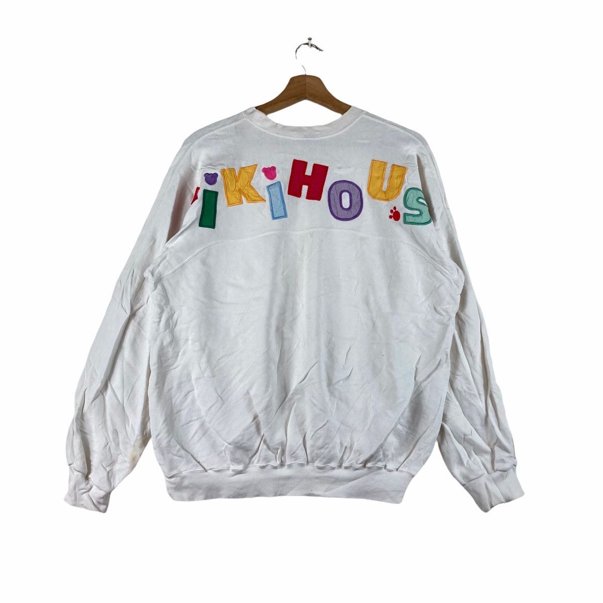 Other Vintage SWEATSHIRT MIKI HOUSE pullover jumper Size US M / EU 48-50 / 2 - 2 Thumbnail
