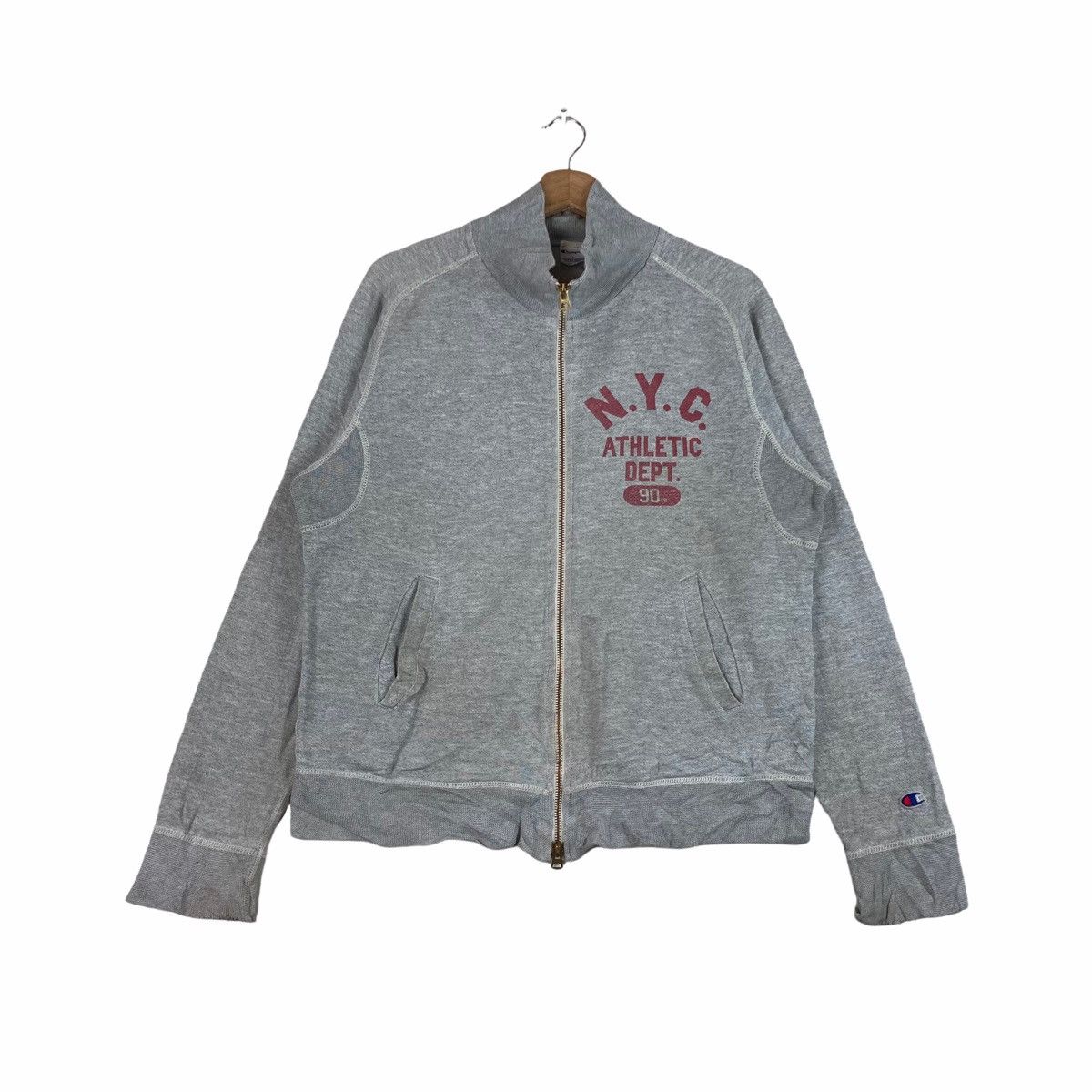 Champion Vintage JACKET CHAMPION zip up pullover jumper Size US L / EU 52-54 / 3 - 1 Thumbnail
