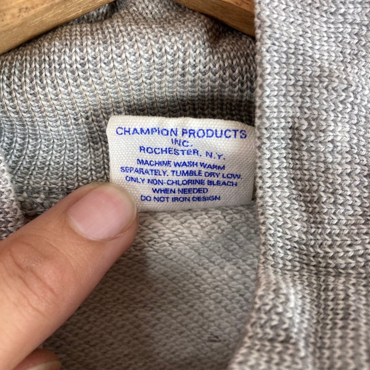 Champion Vintage JACKET CHAMPION zip up pullover jumper Size US L / EU 52-54 / 3 - 6 Thumbnail