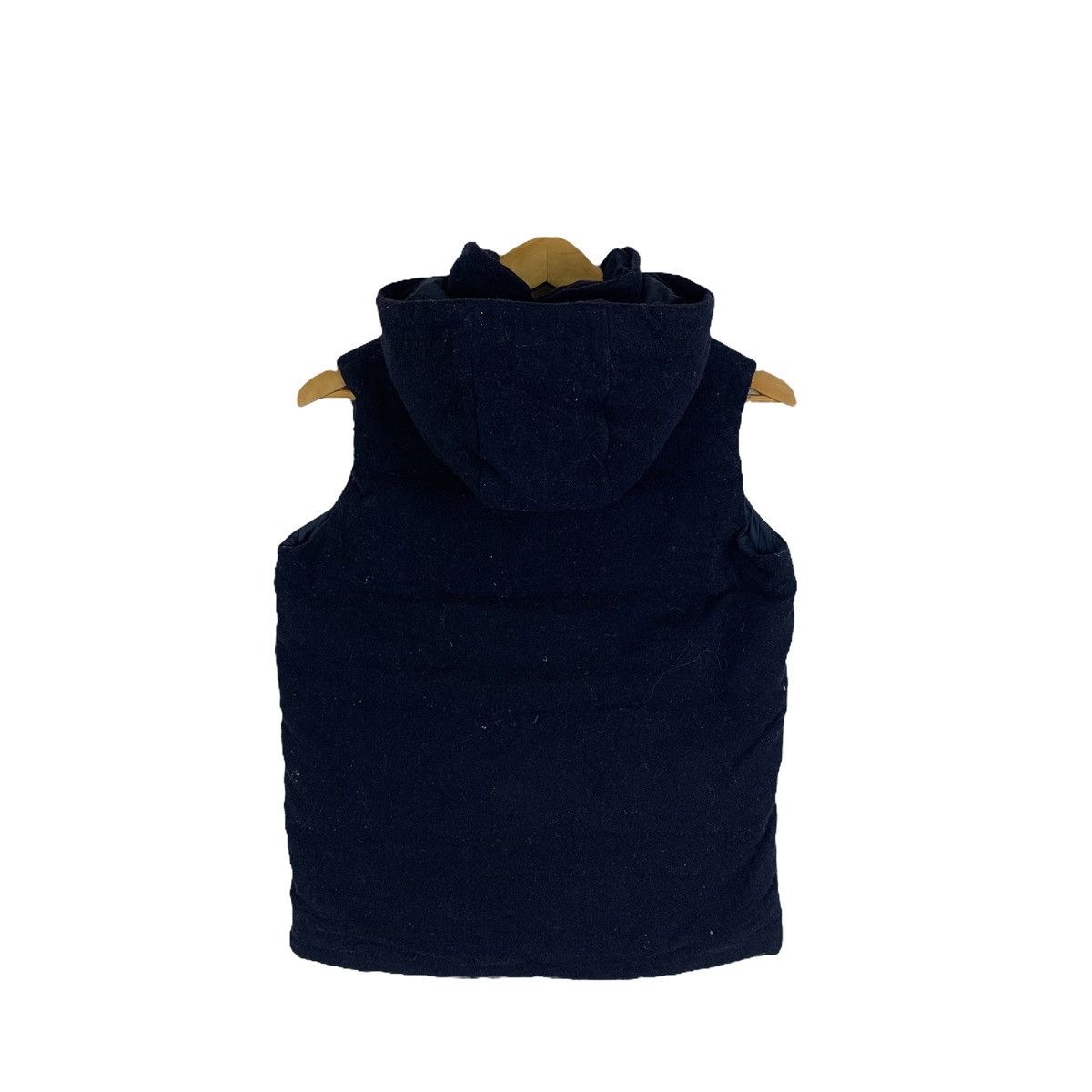 Beams Plus × Danton × Vintage Vintage Danton X Beams Japanese Wool Hoodie Vests Jacket Size S / US 4 / IT 40 - 2 Thumbnail