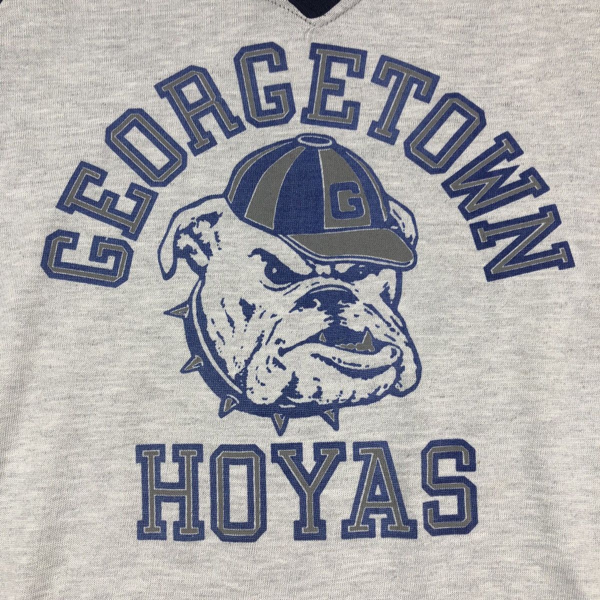 NCAA × Vintage Vintage RARE 70s 80s Georgetown Hoyas Jersey T-Shirt Size US S / EU 44-46 / 1 - 2 Thumbnail
