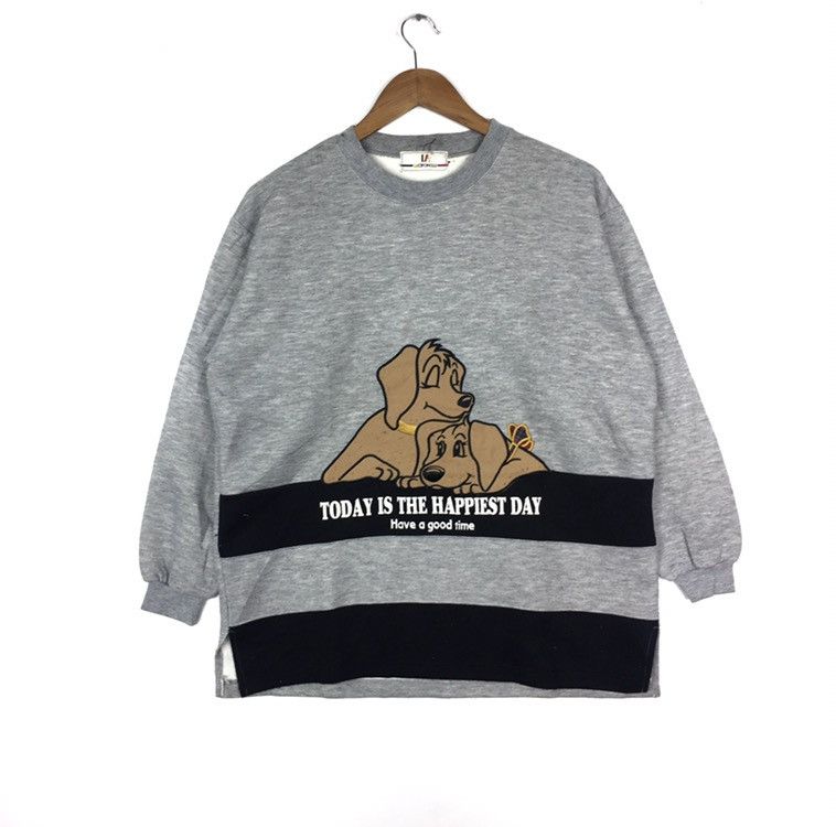 Vintage Vintage lacifonelli sweatshirt dog Casual Jumper Size US M / EU 48-50 / 2 - 1 Thumbnail