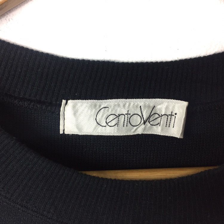 Vintage Cento venti Sweatshirt Spellout Embroidery Casual Size US M / EU 48-50 / 2 - 2 Thumbnail