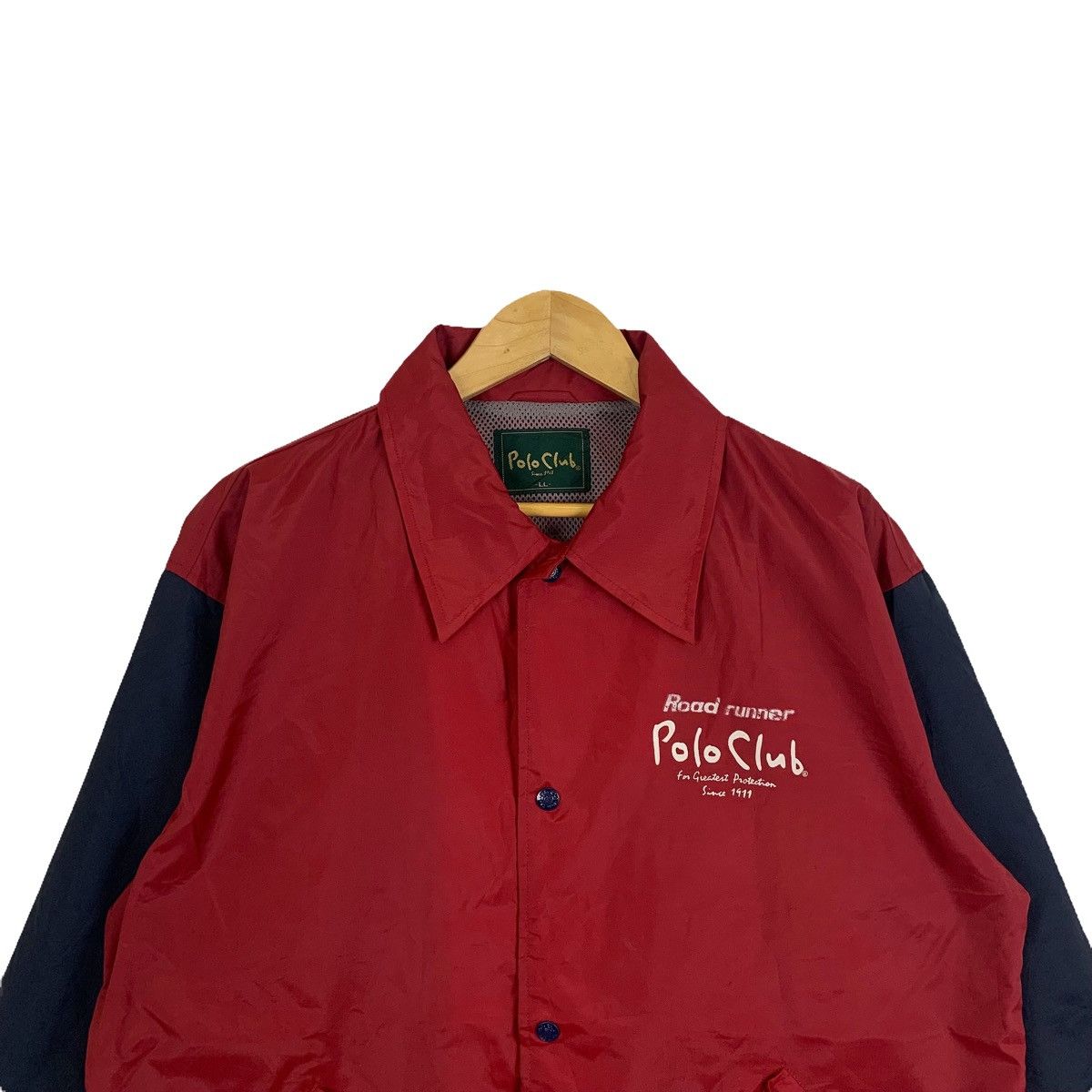 Beverly Hills Polo Club × Vintage Vintage POLO CLUB Fully Button Windbreaker Coach Jacket Size US L / EU 52-54 / 3 - 5 Thumbnail