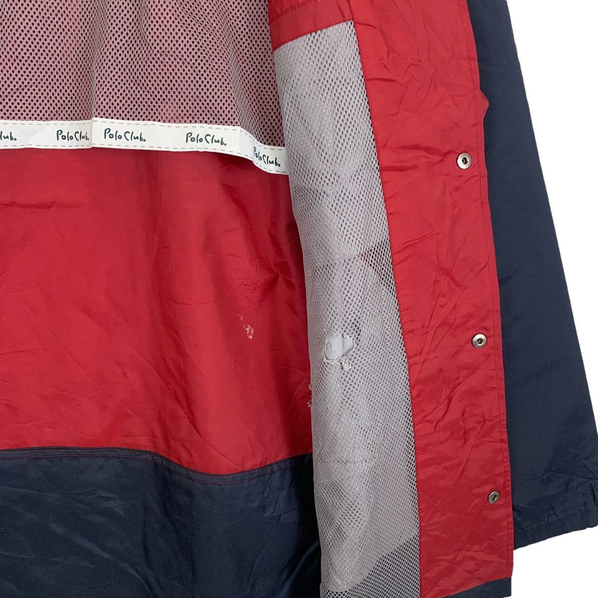 Beverly Hills Polo Club × Vintage Vintage POLO CLUB Fully Button Windbreaker Coach Jacket Size US L / EU 52-54 / 3 - 9 Thumbnail