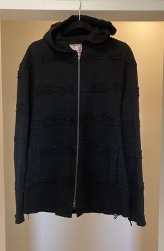 Buy Louis Vuitton 23SS Cropped Hooded Bomber Zip Up Jacket Light