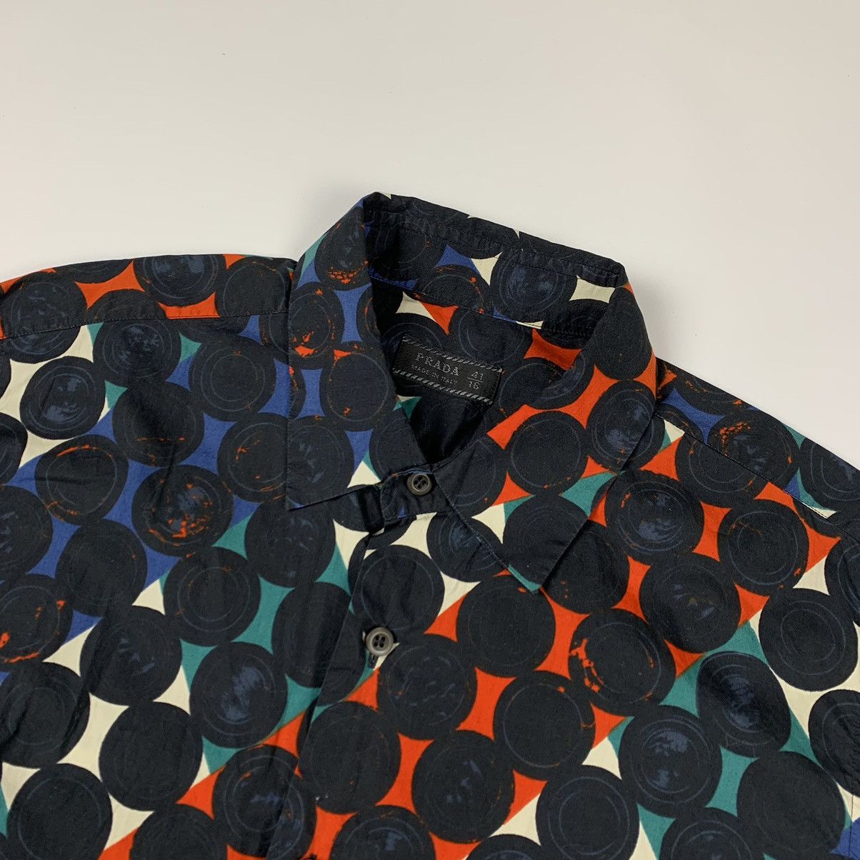 Prada PRADA DOT PRINT SHIRT Size US M / EU 48-50 / 2 - 6 Thumbnail