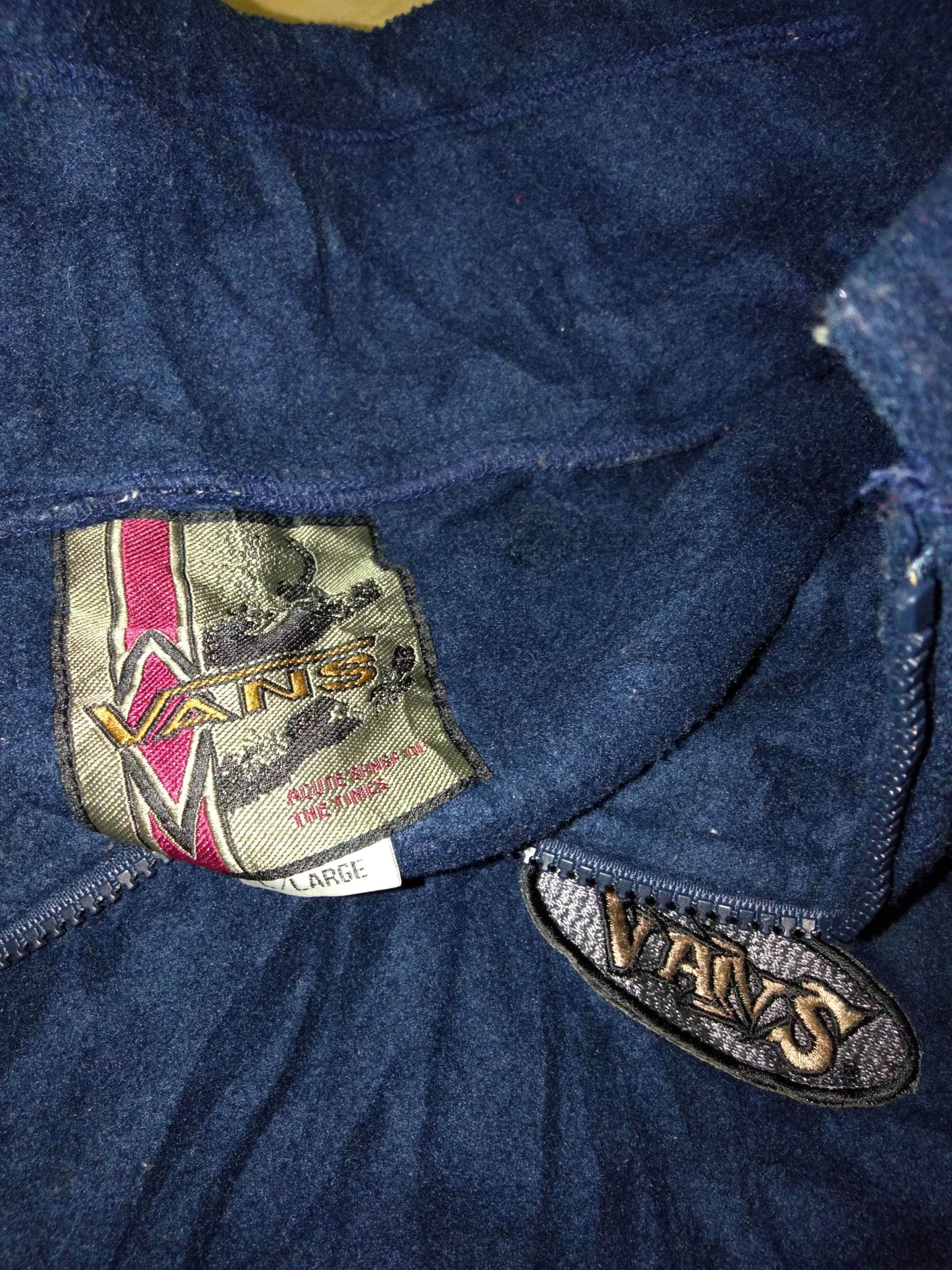 Vans Vans Half Zipper Fleece Jacket Size US L / EU 52-54 / 3 - 6 Thumbnail