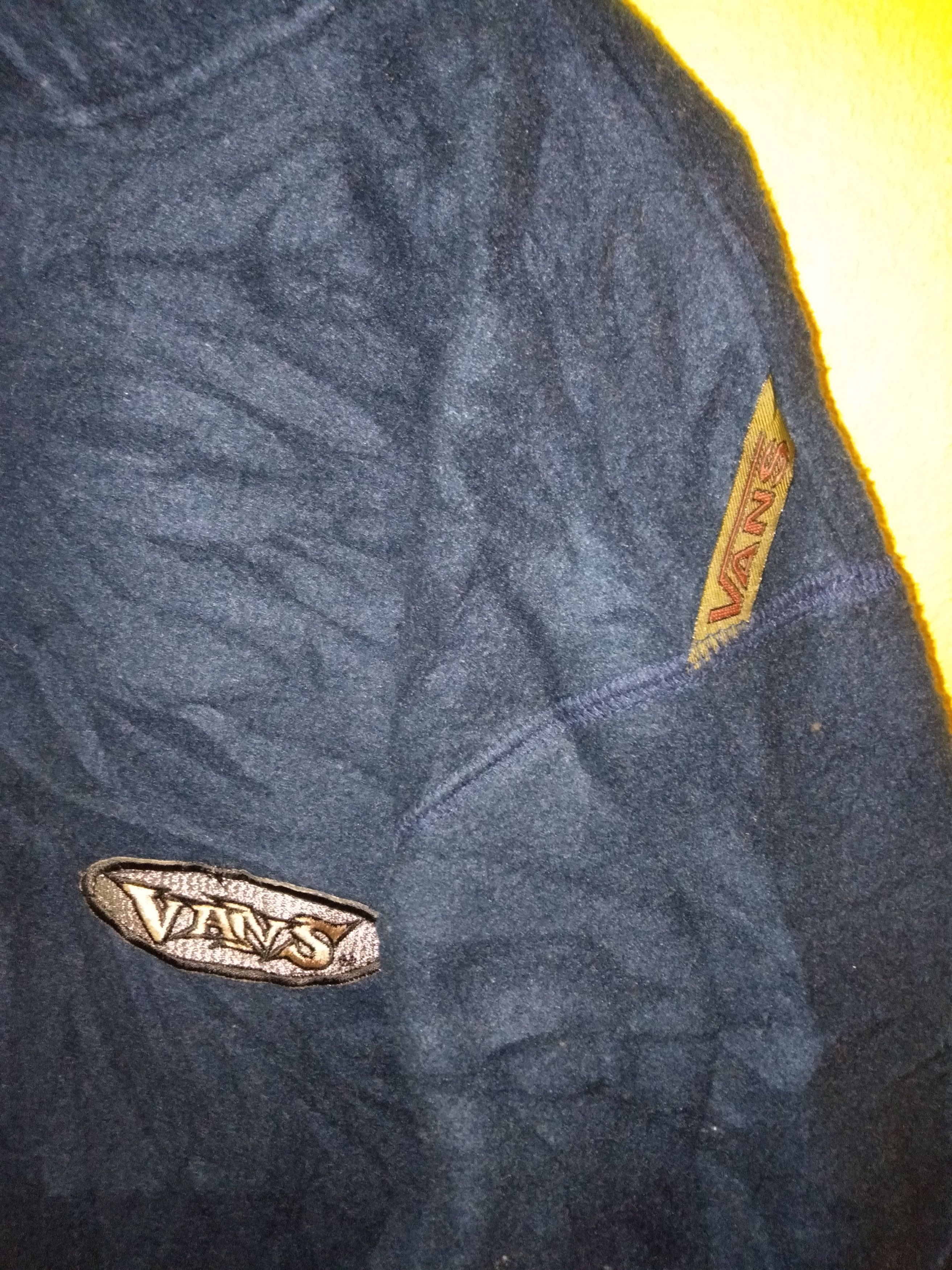 Vans Vans Half Zipper Fleece Jacket Size US L / EU 52-54 / 3 - 3 Thumbnail
