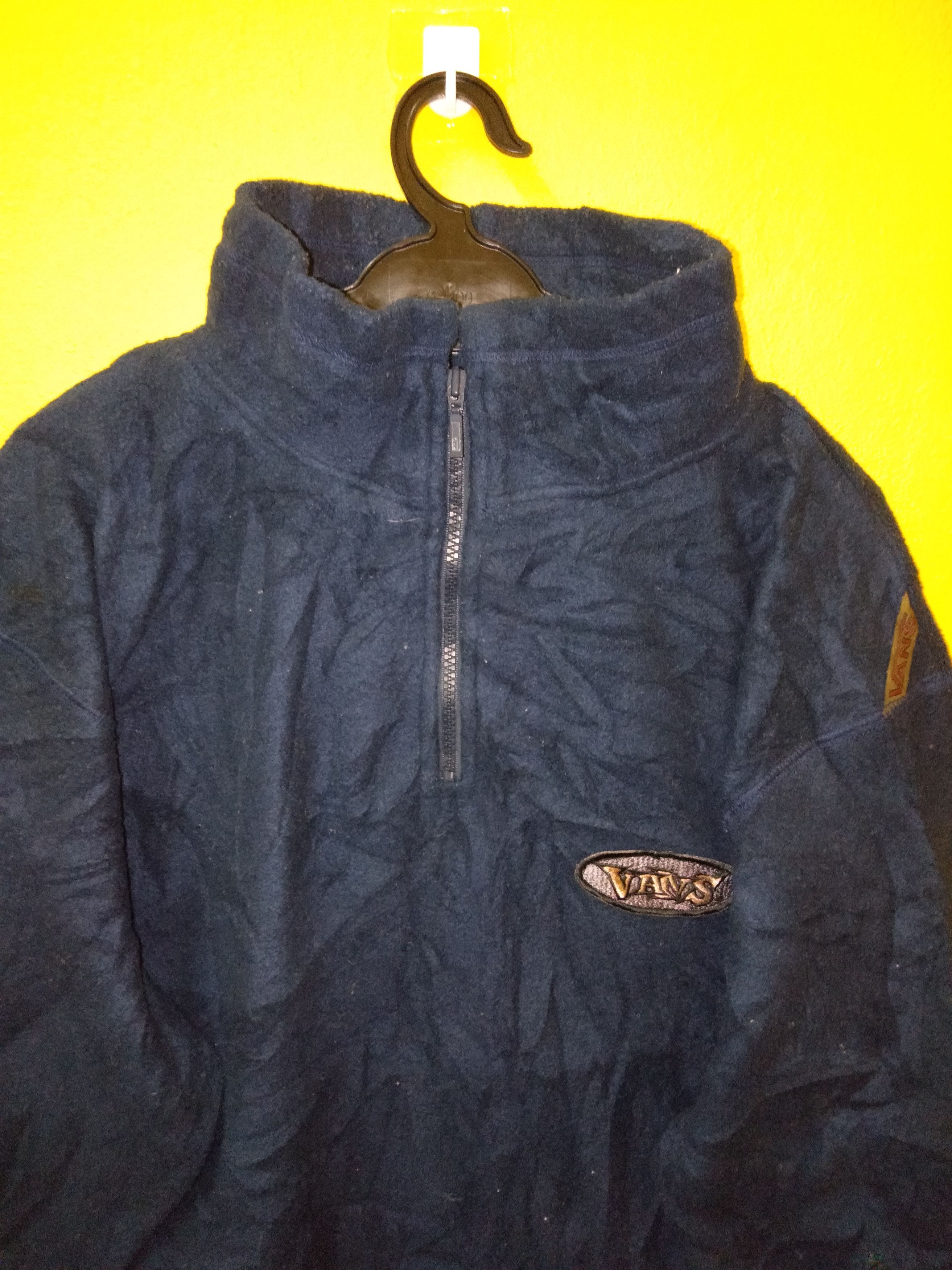 Vans Vans Half Zipper Fleece Jacket Size US L / EU 52-54 / 3 - 2 Thumbnail