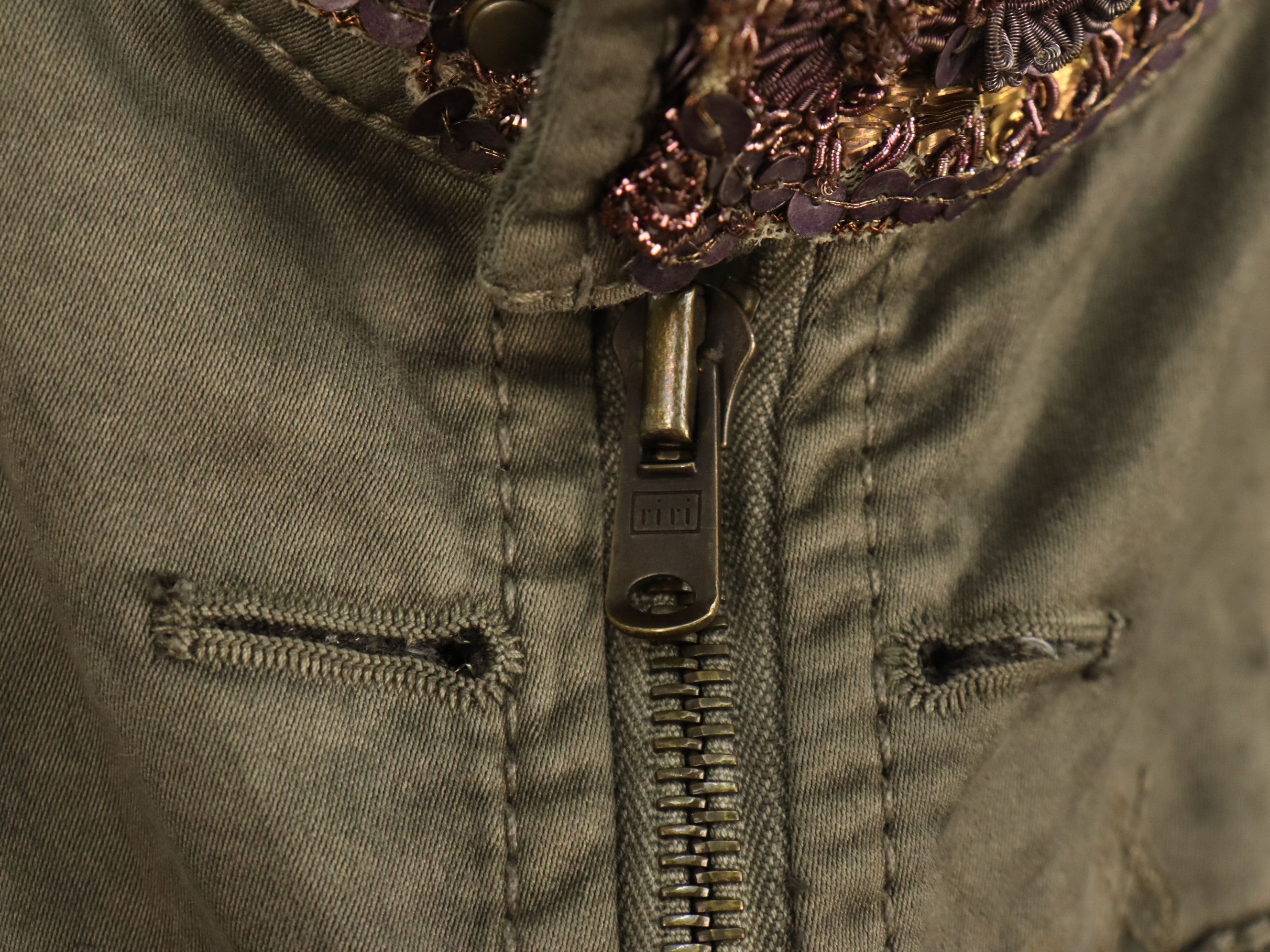 Kiminori Morishita Kiminori Morishita Military Distressed Cotton Lame Jacket Size US M / EU 48-50 / 2 - 9 Thumbnail