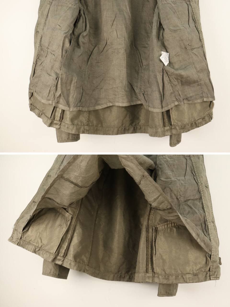 Kiminori Morishita Kiminori Morishita Military Distressed Cotton Lame Jacket Size US M / EU 48-50 / 2 - 14 Thumbnail