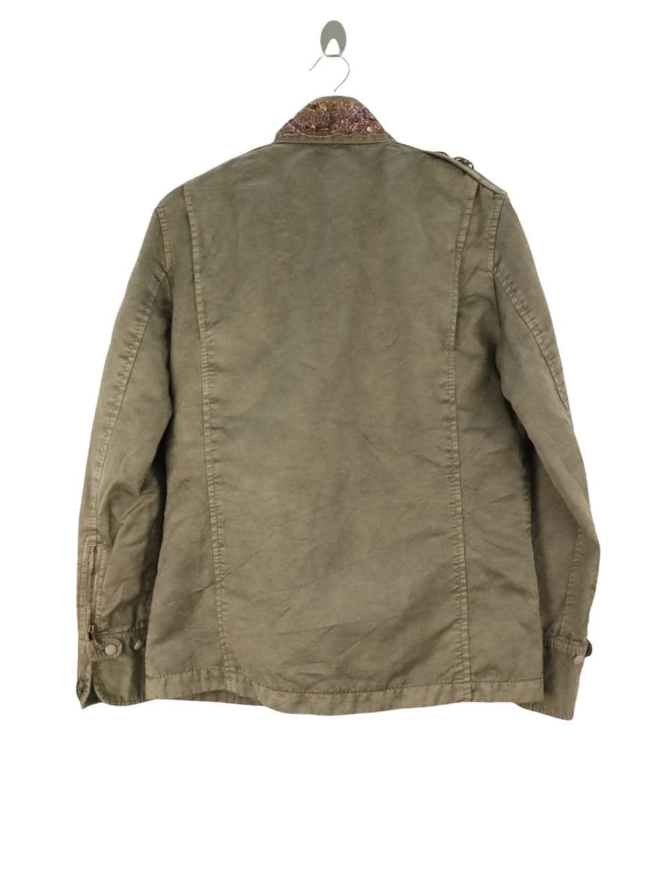 Kiminori Morishita Kiminori Morishita Military Distressed Cotton Lame Jacket Size US M / EU 48-50 / 2 - 4 Thumbnail