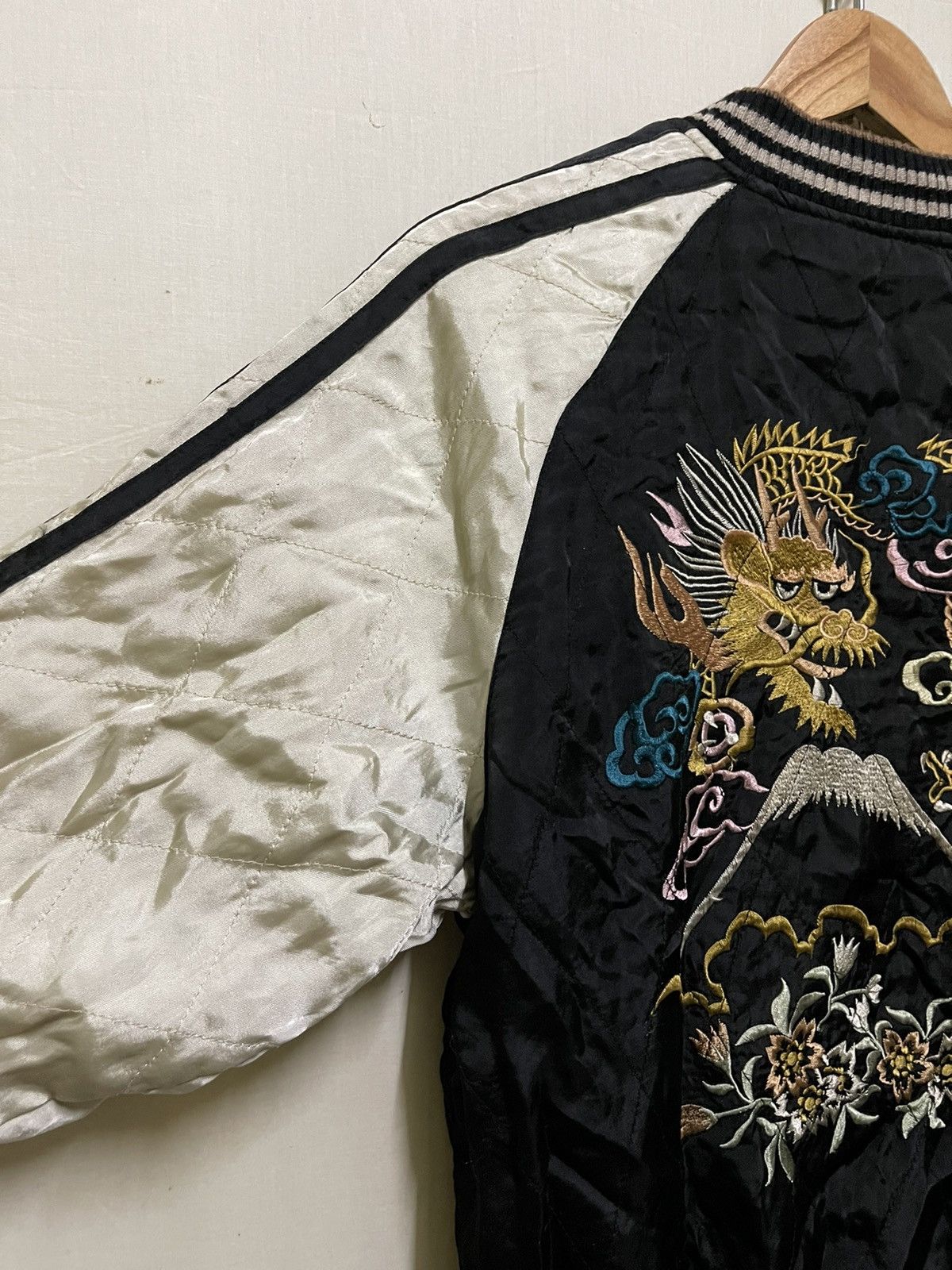 Japanese Brand Vintage Reversible Sukajan Embroidery Souvenir Japan Jacket Size US M / EU 48-50 / 2 - 8 Thumbnail