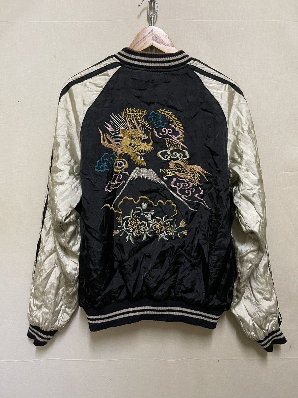 Japanese Brand Vintage Reversible Sukajan Embroidery Souvenir Japan Jacket Size US M / EU 48-50 / 2 - 7 Thumbnail
