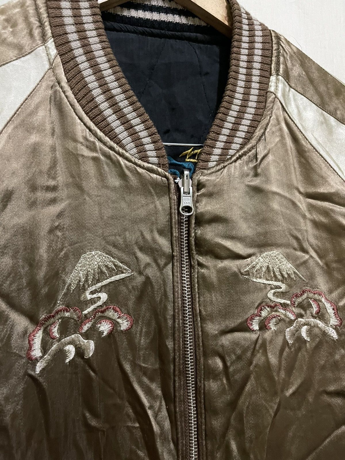 Japanese Brand Vintage Reversible Sukajan Embroidery Souvenir Japan Jacket Size US M / EU 48-50 / 2 - 13 Thumbnail