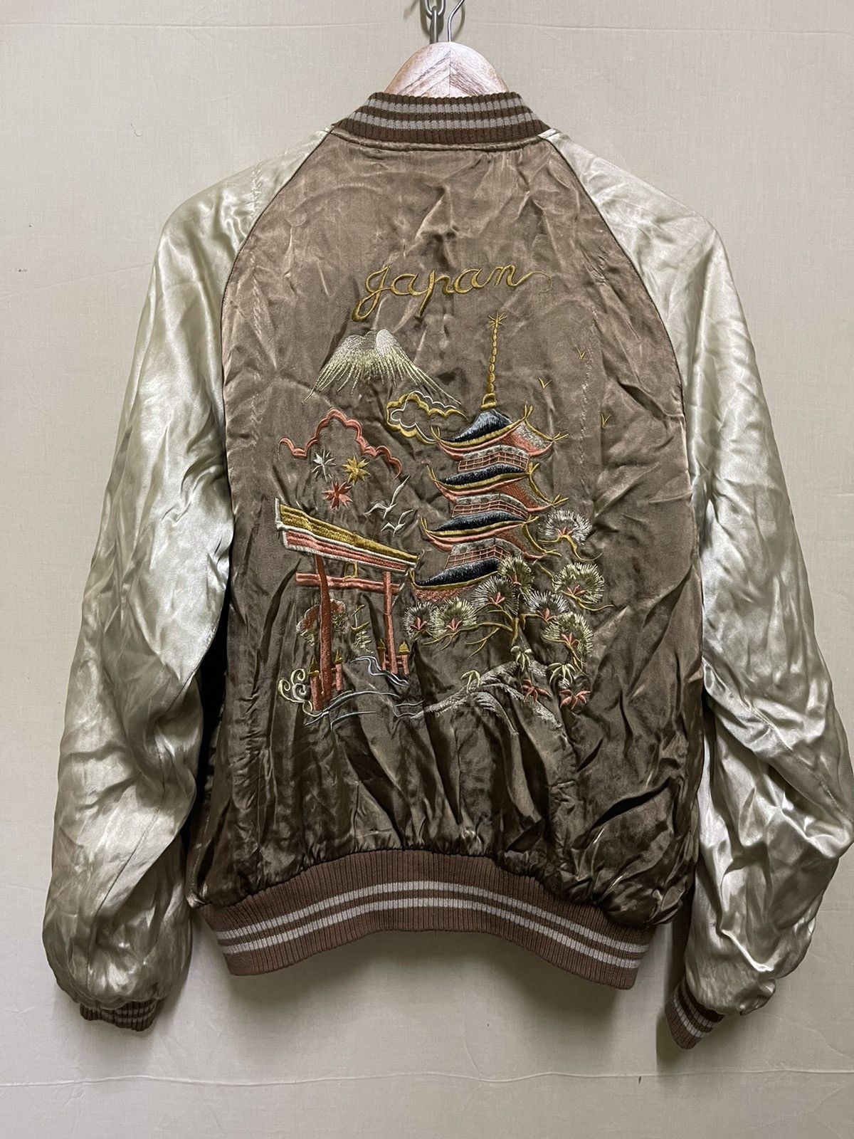 Japanese Brand Vintage Reversible Sukajan Embroidery Souvenir Japan Jacket Size US M / EU 48-50 / 2 - 18 Thumbnail