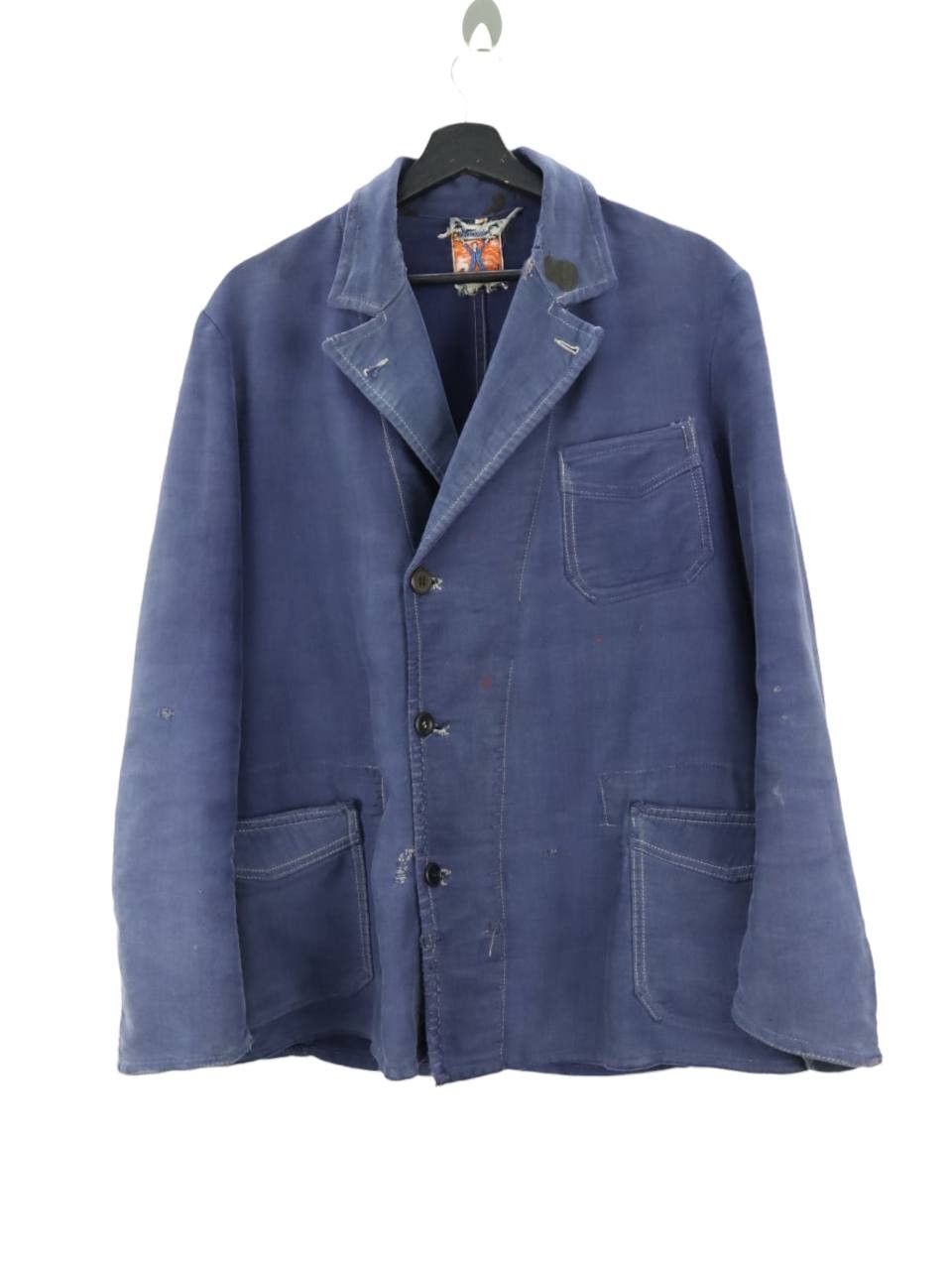 Vintage Vintage French Workwear Jacket Size US M / EU 48-50 / 2 - 1 Thumbnail