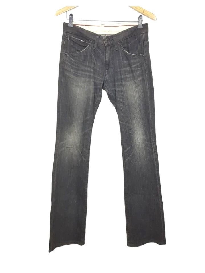 FACTOTUM FACTOTUM Black Bootcut Jeans Pant Size US 29 - 1 Thumbnail