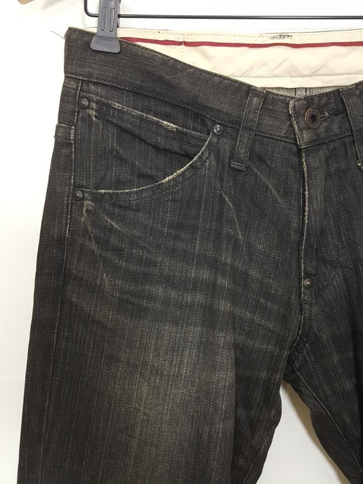 FACTOTUM FACTOTUM Black Bootcut Jeans Pant Size US 29 - 3 Thumbnail