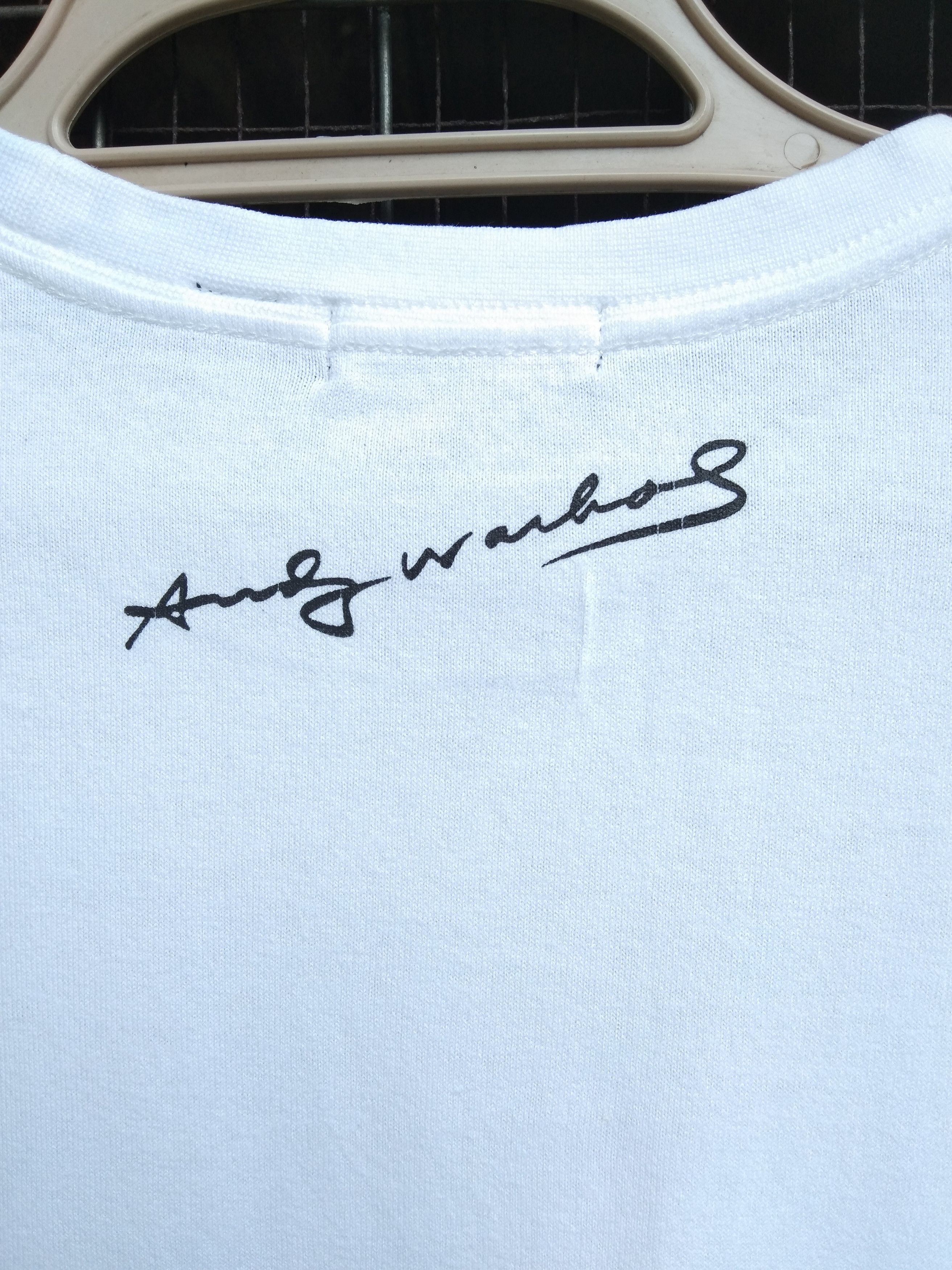 Andy Warhol VINTAGE 04' ANDY WARHOL BIG PRINT T-SHIRT Size US M / EU 48-50 / 2 - 9 Thumbnail