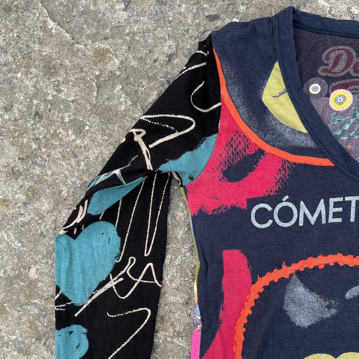Desigual Vintage Desigual Long-sleeve T-shirts Japanese Style Y2K 00s Size M / US 6-8 / IT 42-44 - 11 Thumbnail